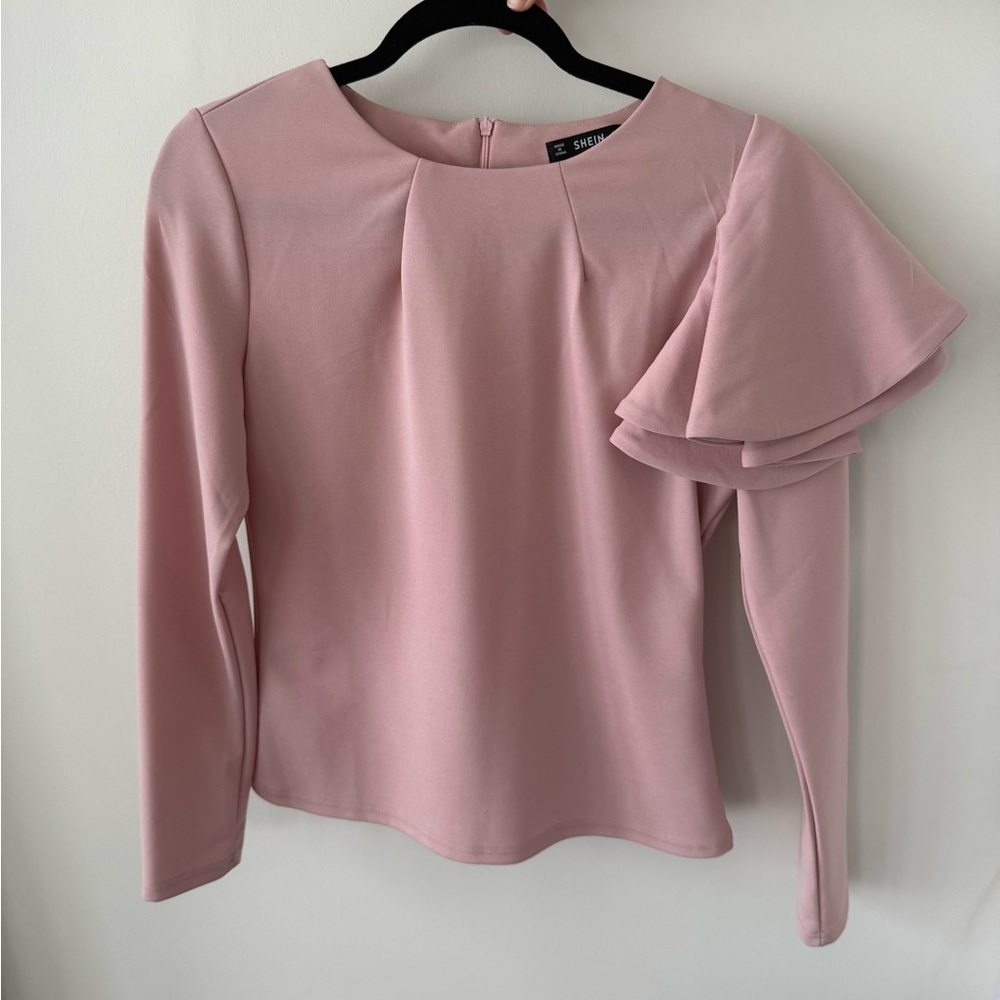 Ruffle Shoulder Top - Picture 5 of 6